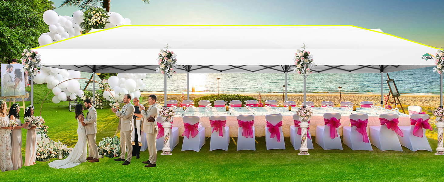10x30 pop up canopy