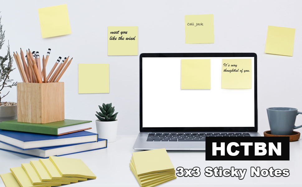 yellow sticky notes