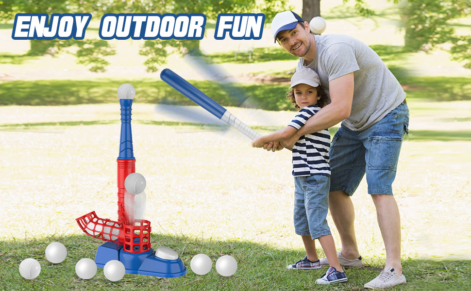 T Ball Sets for Kids 3-5,5-8, Tee Baseball set