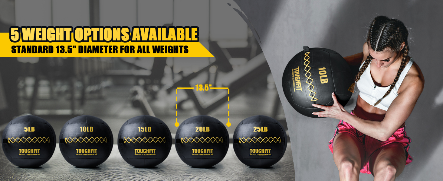 medicine ball slam balls weighted exercise wall weight soft strength training