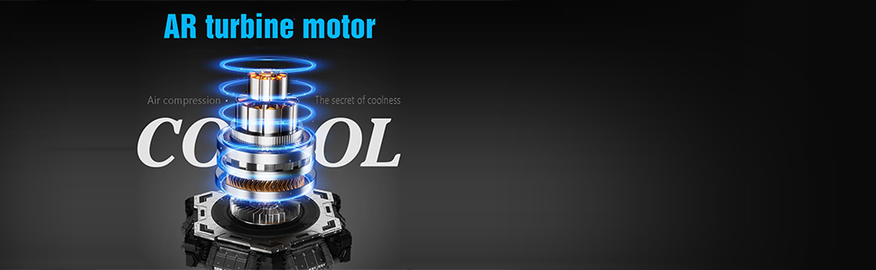 una foto del motor de un automóvil del que sale una luz azul.