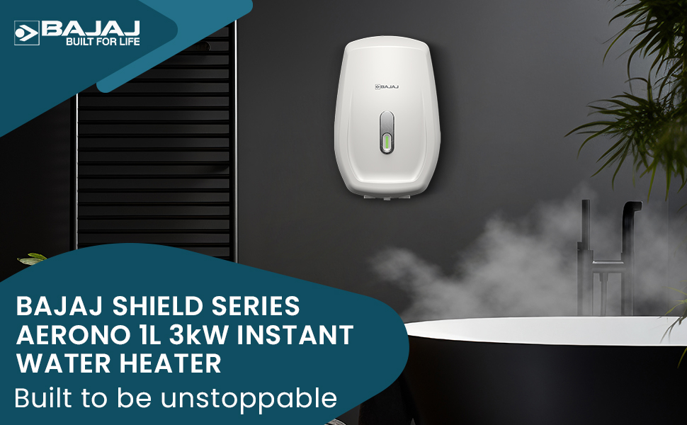 bajaj water heater for home, geyser, water geyser for bathroom , fast heating water heater
