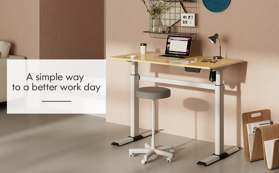 Fenge Electric Height Adjustable Desk Amazon.de Home & Kitchen