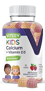 Calcium with Vitamin D3 Gummies For Kids