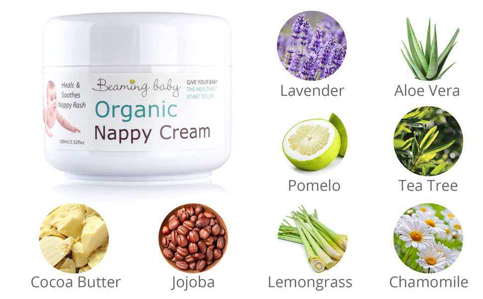 Beaming Baby BioWindelcreme 100 ml Natürlich beruhigende & heilende