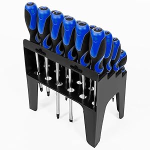 Amazon.com: Stark USA 26-piece Screwdriver Stand Slotted
