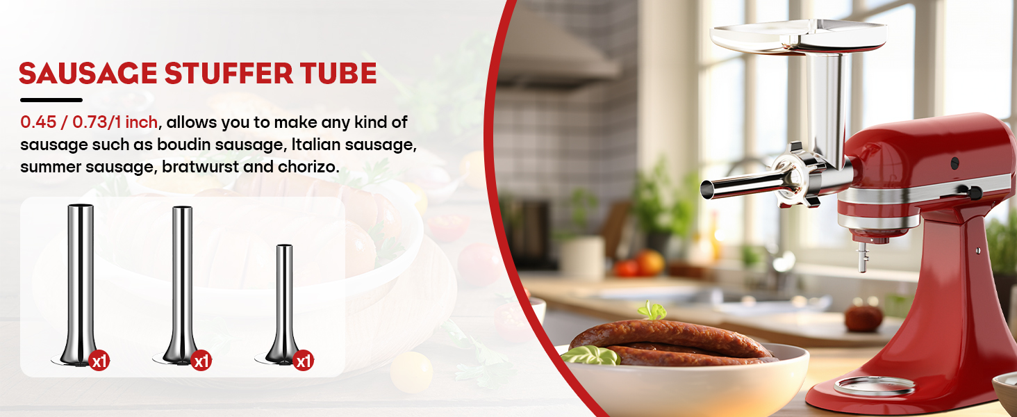 kitchen aid meat grinder attachment for kitchenaid stand mixer