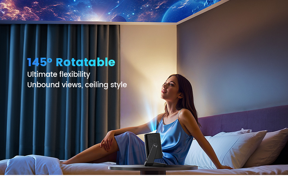145 Degree Retatable Projector