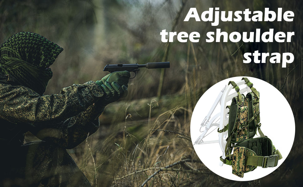 YYV Tree Stand Carry Straps Lightweight TreeStand