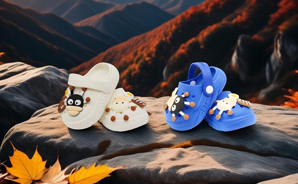 Toddler Sandals Girls Clogs Kids Slide Sandals Boys Shoes