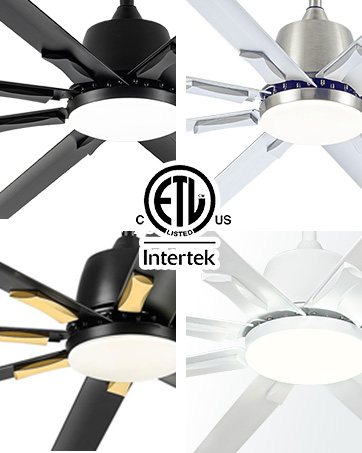 ETL/DOE/FCC certificate ceiling fan
