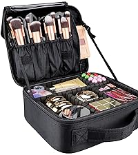 Amazon.com : gzcz Travel Makeup Bag,10.4 Inches Portable