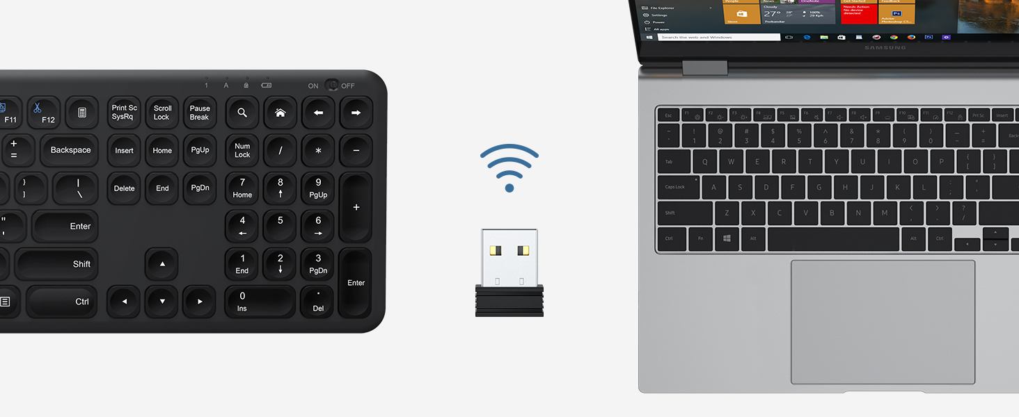 2.4G Wireless Keyboard