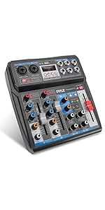 Professional Wireless DJ Audio Mixer