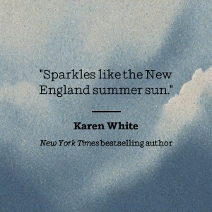 Karen White, auteure à succès du New York Times, dit que Sparkles aime le soleil d'été de la Nouvelle-Angleterre.