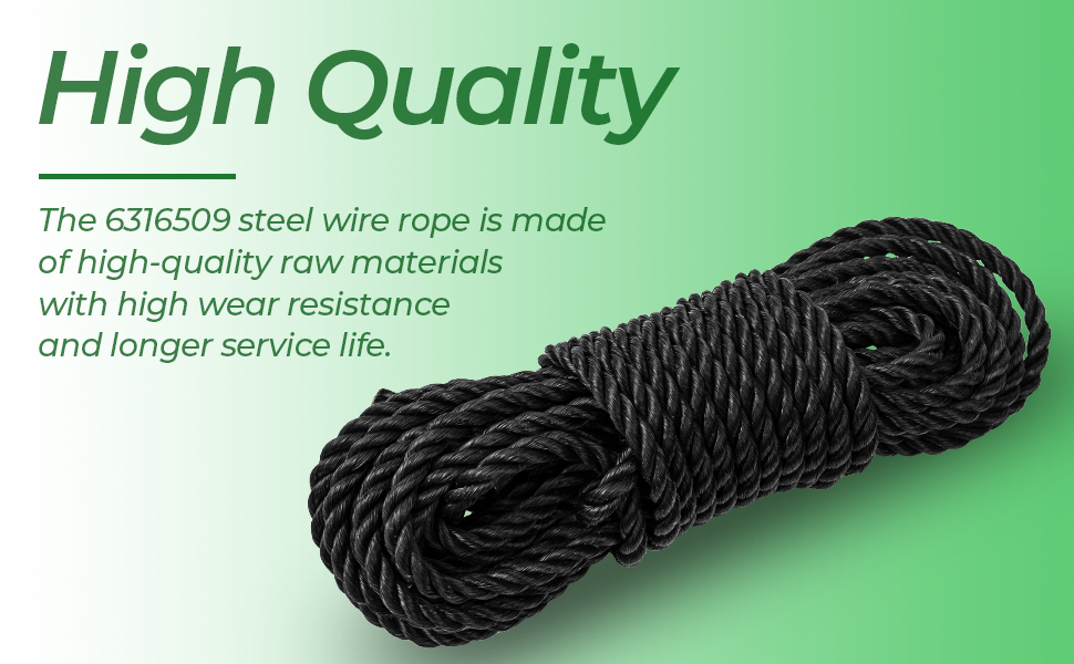 Extension Ladder Replacement Rope Compatible with Werner