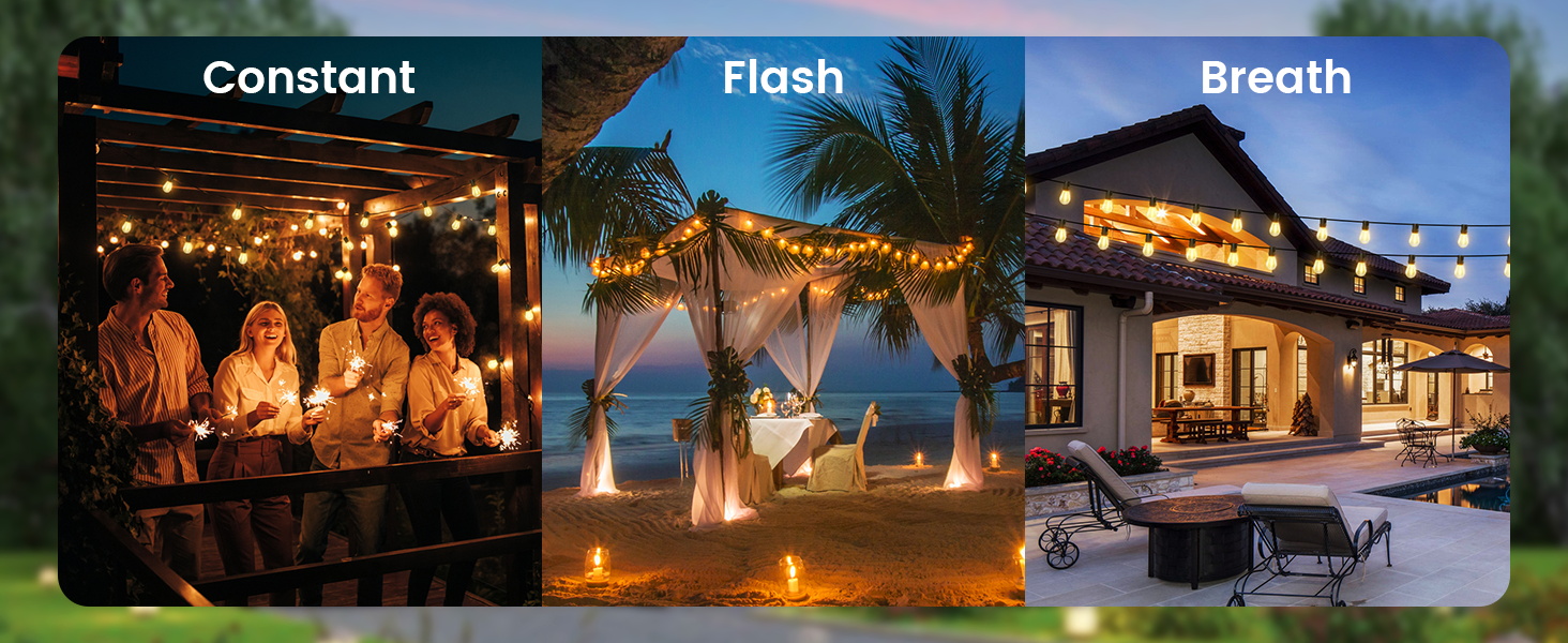 solar string lights outdoor