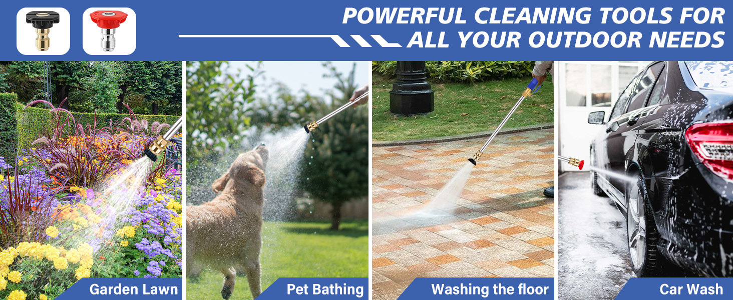 pressure washer attachment for hose