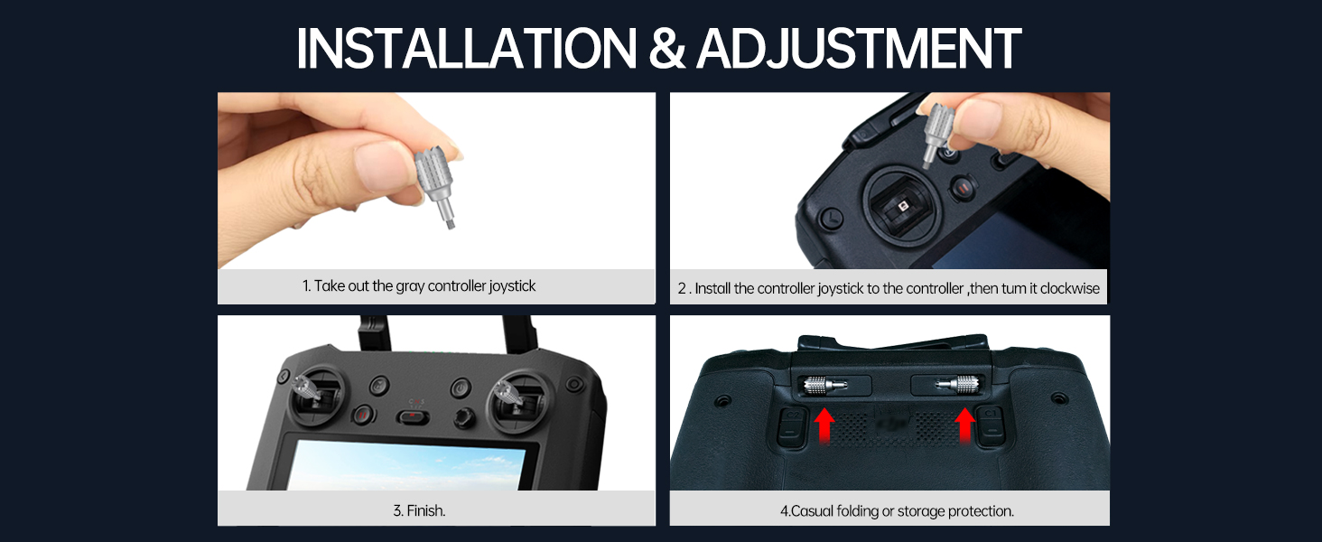 dji rc controller sticks
