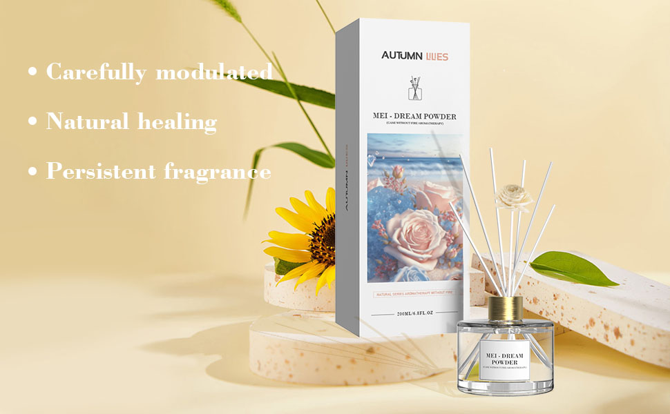 Autumn lilies Dreamy Roses Reed Diffuser 6.8 fl oz (200ml