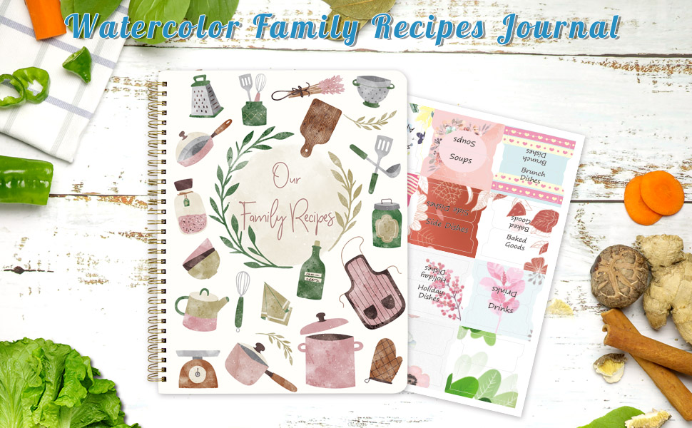 ceiba tree Recipe Book to Write in Your Own Recipes Family