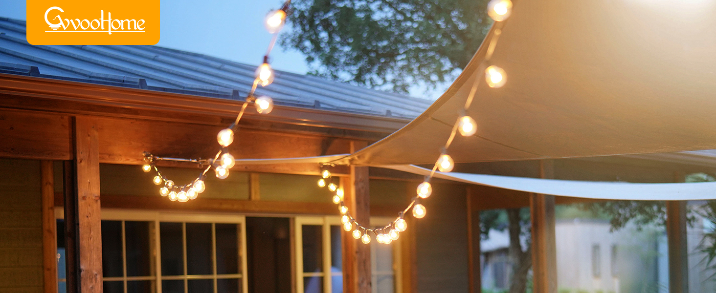 outdoor string lights