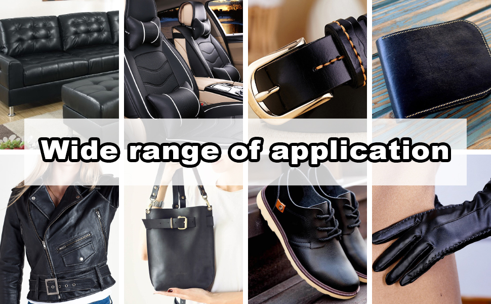 STARTSO WORLD Black Leather Repair Kit for Couches