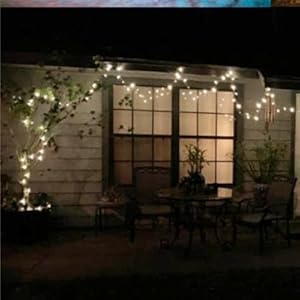 warm white led string lights white wire