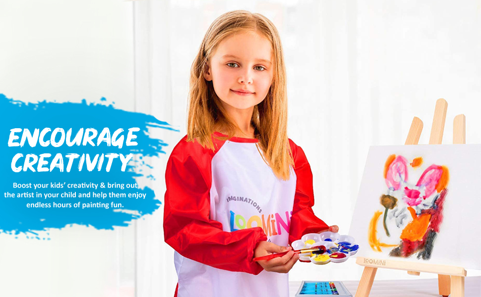 Kid's Acrylic Paint Set Premium Art Kit for Boys & Girls