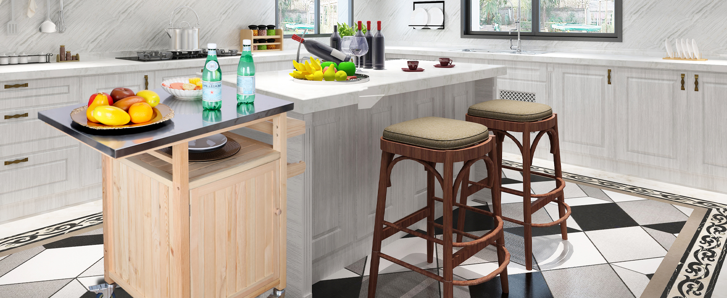 Moveable Kitchen Cart