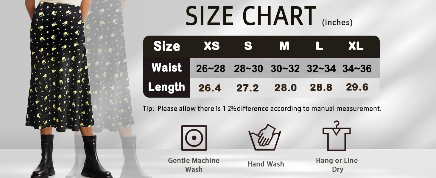 Keasmto Skirt Size Chart