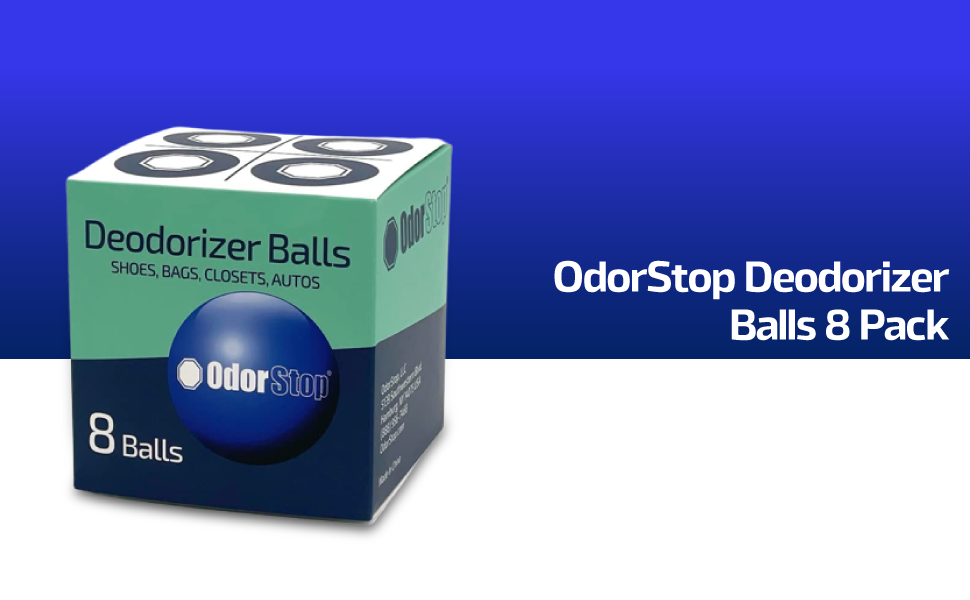 OdorStop Deodorizer Balls 8 Pack Cedar Scent Beauty