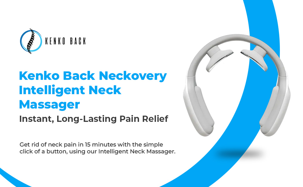 Kenko Back Necovery - Intelligent Neck Massager - Instant, Long-Lasting Pain Relief