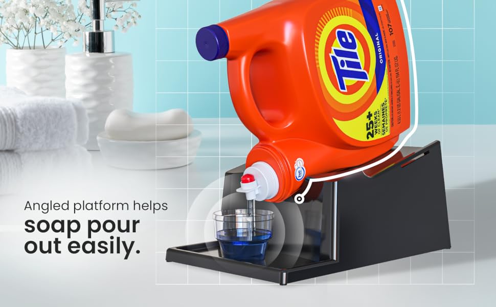 Skywin NoSpill Liquid Laundry Detergent Holder Organizer