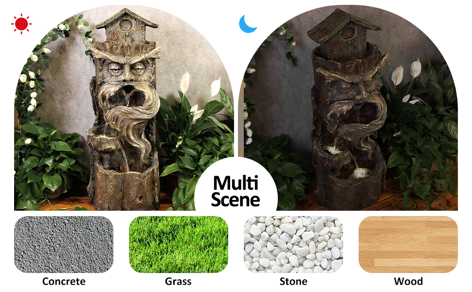 VINTAGE TREE WATER FOUNTAIN