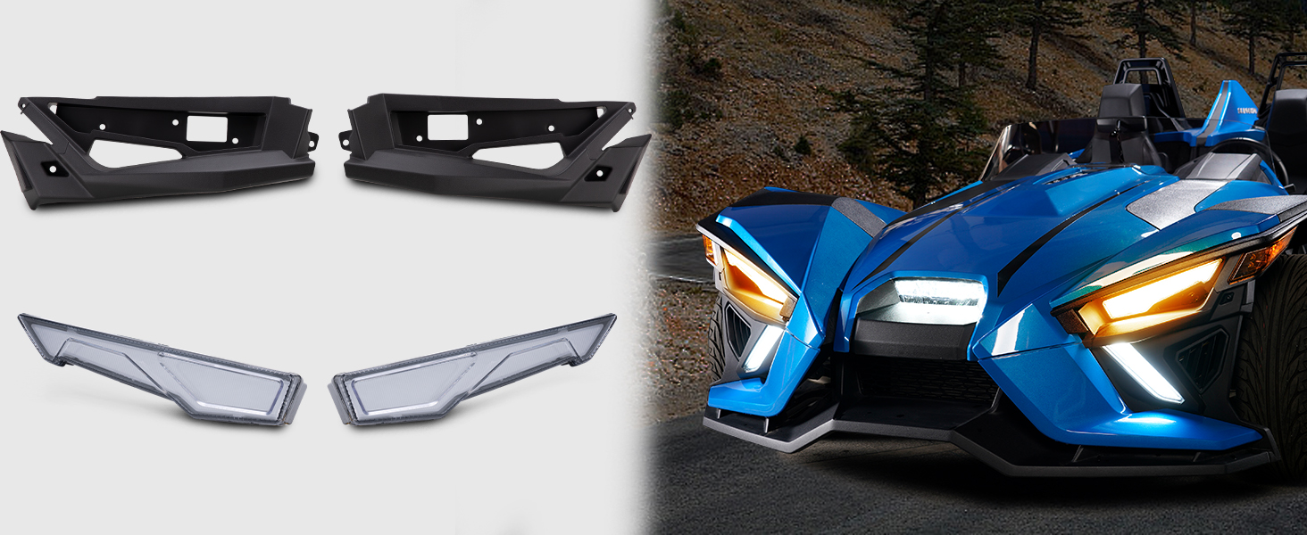 Front Upper Accent Panel & LED Light Kit
