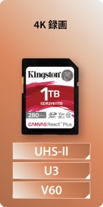 Amazon | キングストン SDXCカード 256GB 最大300MB/s UHS-II