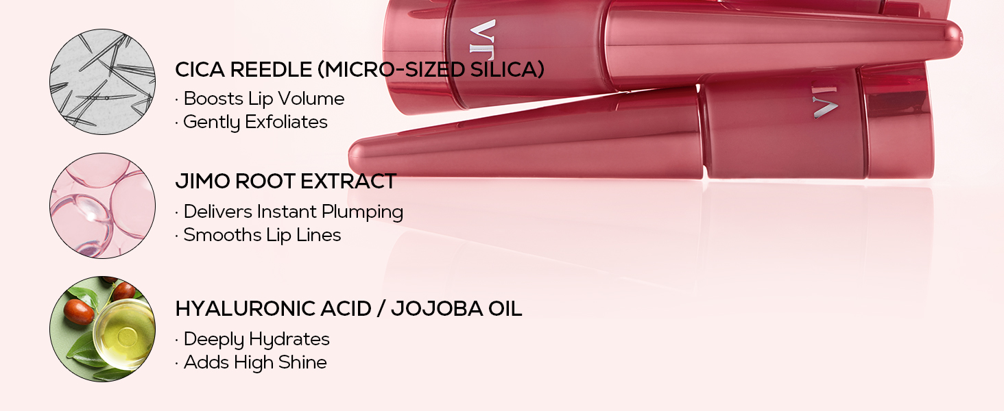 lip plumper korean spciy lip gloss fuller lips plumping hydrating glossy lip sticks k-beauty tiktok