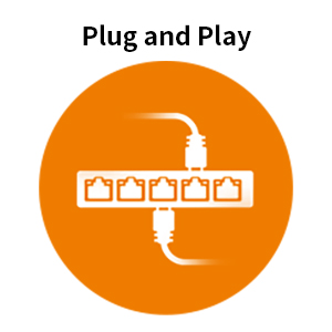 2.5GbE gigabit network switch Ethernet Plug and Play