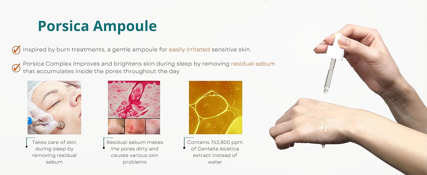 Hydrating Soothing Exfoliating Serum Ampoule Essence Concentrate CICA Niacinamide Hyaluronic Acid