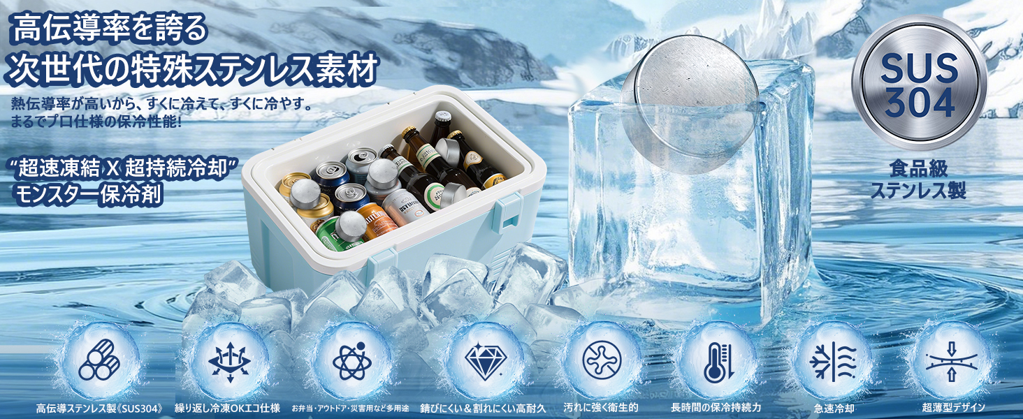 高伝導率を誇る次世代の特殊ステンレス素材