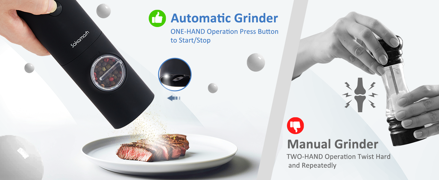Electric Pepper Grinders