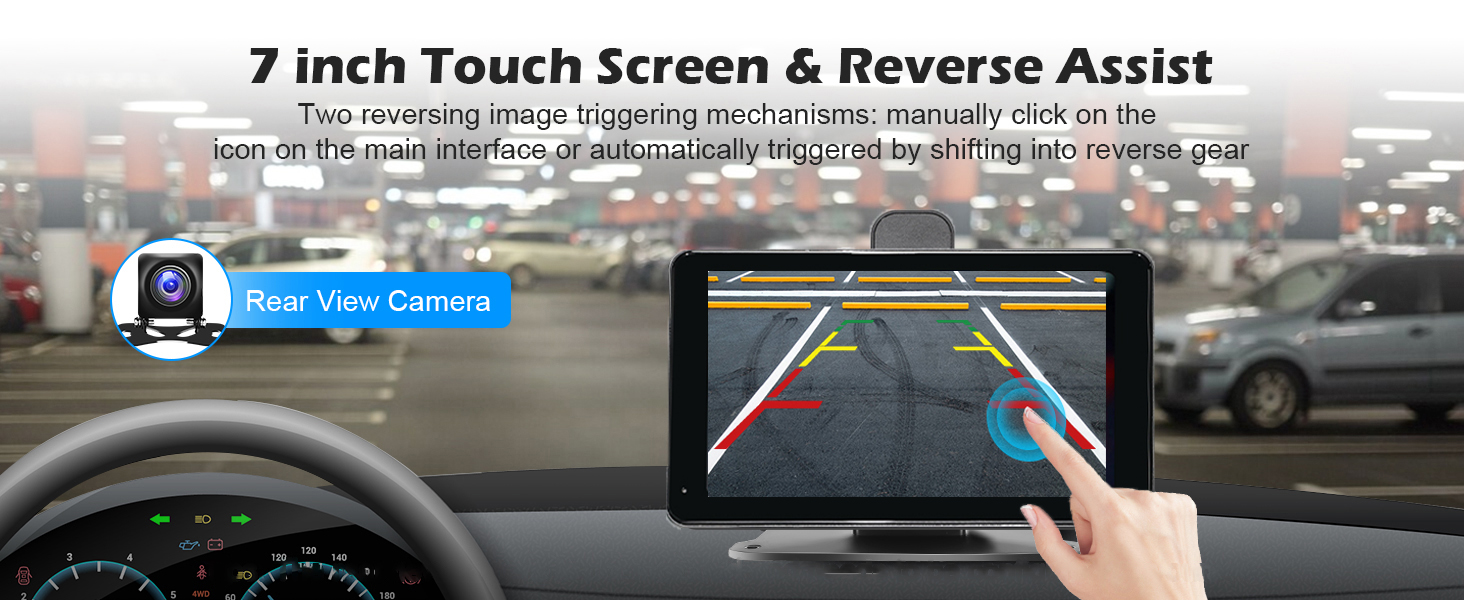 wireless carplay screen for car