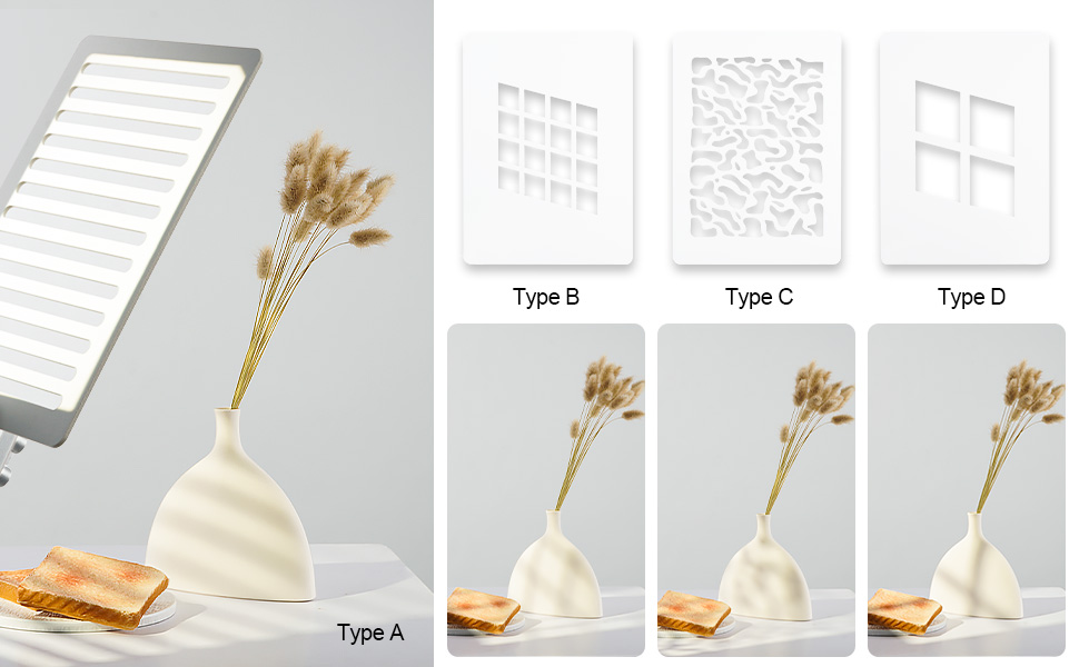 光と影のコントラストプレート
