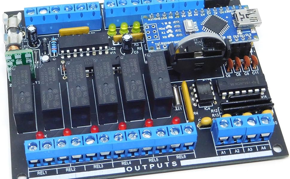 Mua CANADUINO® PLC MEGA328 Electronics DIY Kit (100% Compatible with ...