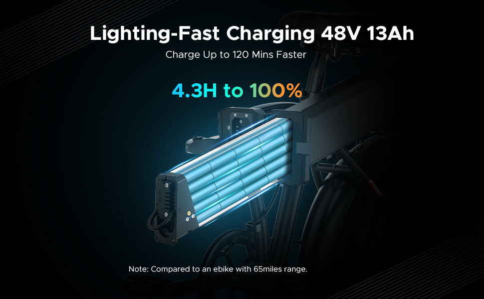 Batería extraíble de largo alcance 48V 13AH de la bicicleta eléctrica de montaña