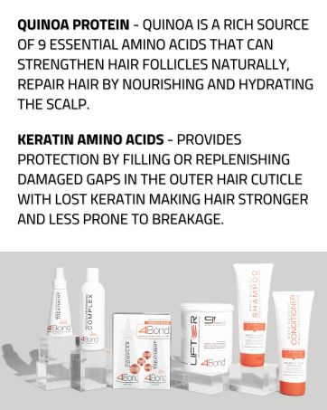 keratin amino acids, quinoa protein