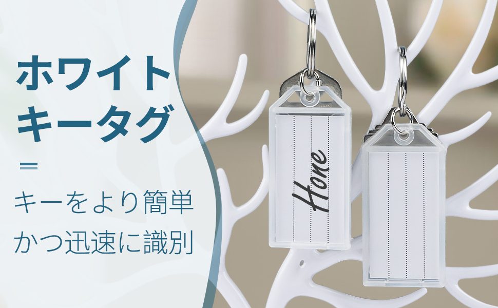 Amazon | Pawflyキータグ 20 個 5 cm プラスチック製キー