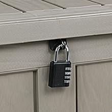 Coperchio con serratura