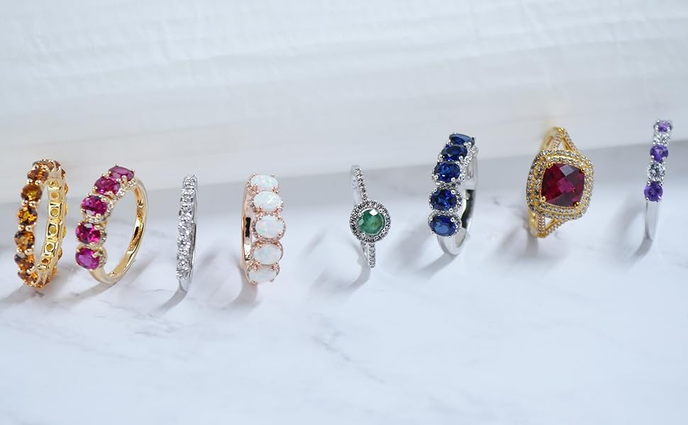 birthstone rings for women